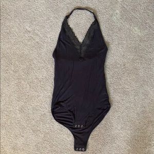 AE Lace halter bodysuit
